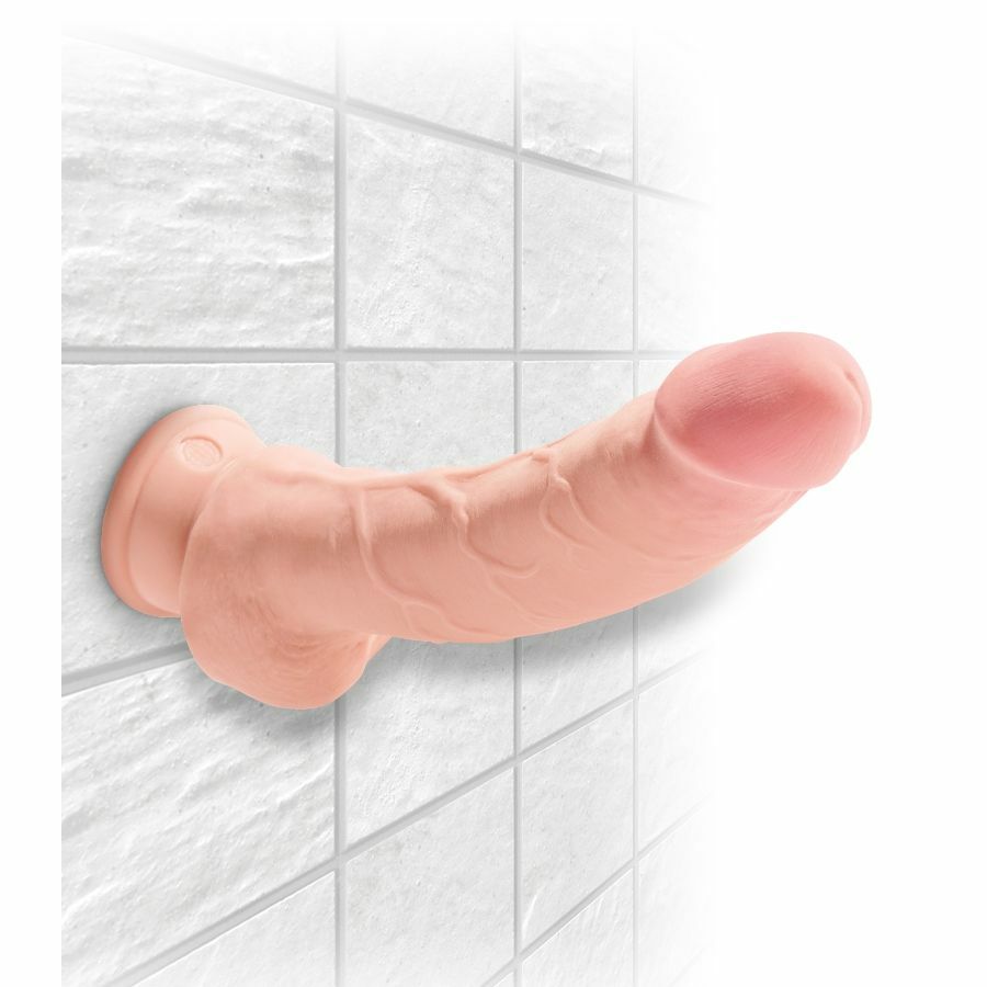 KINGCOCK DILDO TRIPLE DENSIDAD 18.4 CM - Imagen 4