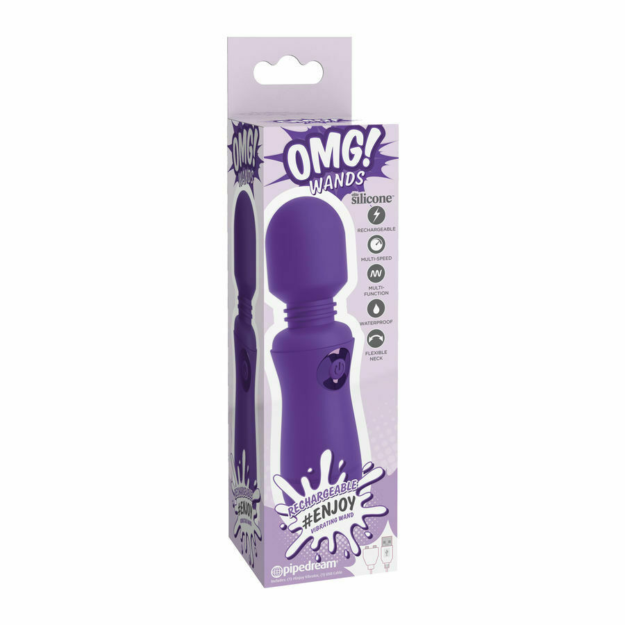 OMG ENJOY VIBRADOR WAND LILA - Image 3