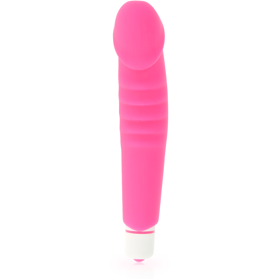 DOLCE VITA - REALISTIC PLEASURE VIBRADOR SILICONA ROSA - Image 3