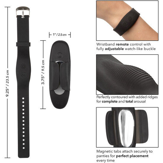 CALEX PANTY TEASER BALA CON PULSERA DE CONTROL - Imagen 5