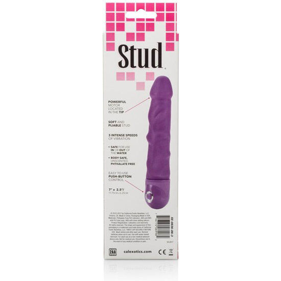 CALEX POWER STUD ROD VIBRADOR ROSA - Imagen 2