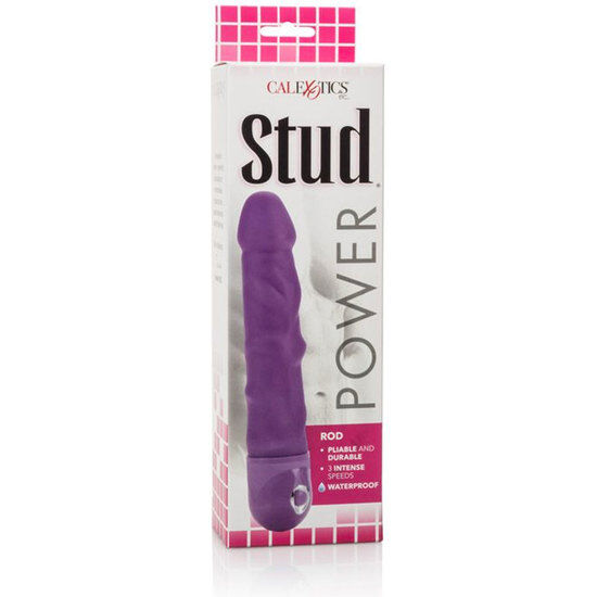 CALEX POWER STUD ROD VIBRADOR ROSA - Imagen 3