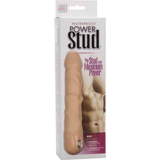 CALEX POWER STUD ROD VIBRADOR NATURAL - Imagen 2