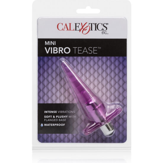 CALEX PLUG MINI VIBRO TEASE VIBRADOR ROSA - Imagen 3
