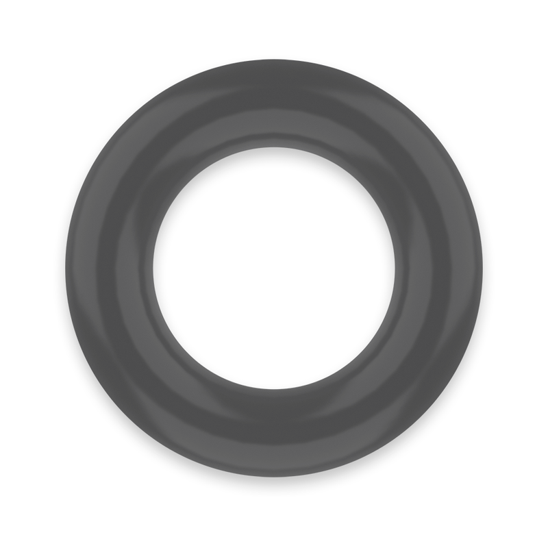 POWERING- SUPER FLEXIBLE Y RESISTENTE ANILLO PENE  4.8CM PR05 NEGRO