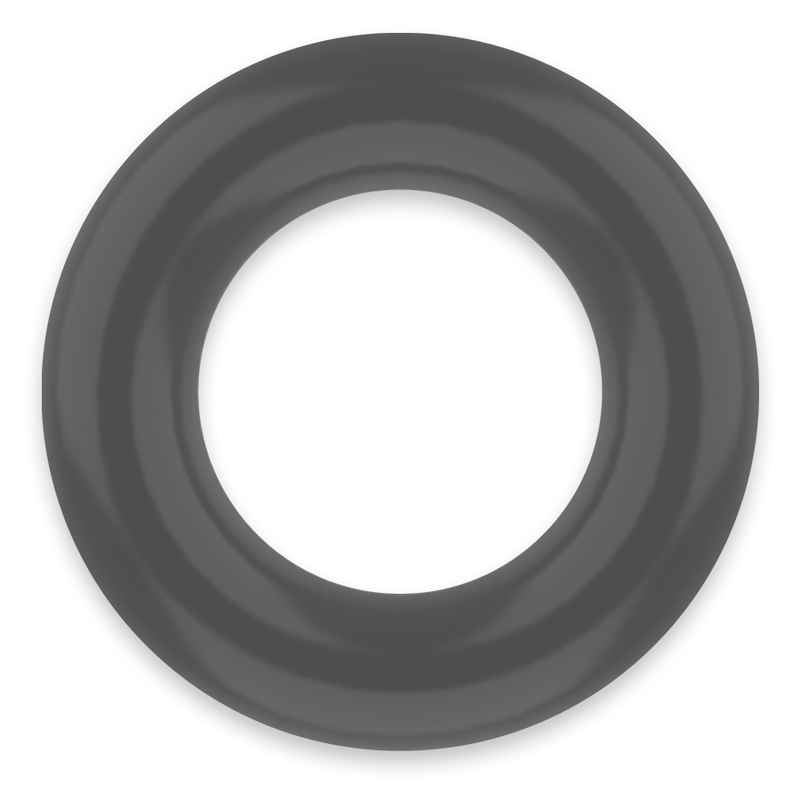 POWERING- SUPER FLEXIBLE Y RESISTENTE ANILLO PENE  5.5CM PR06 NEGRO