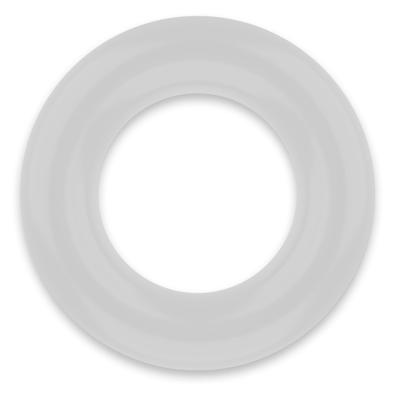 POWERING- SUPER FLEXIBLE Y RESISTENTE ANILLO PENE  5.5CM PR06 CLEAR