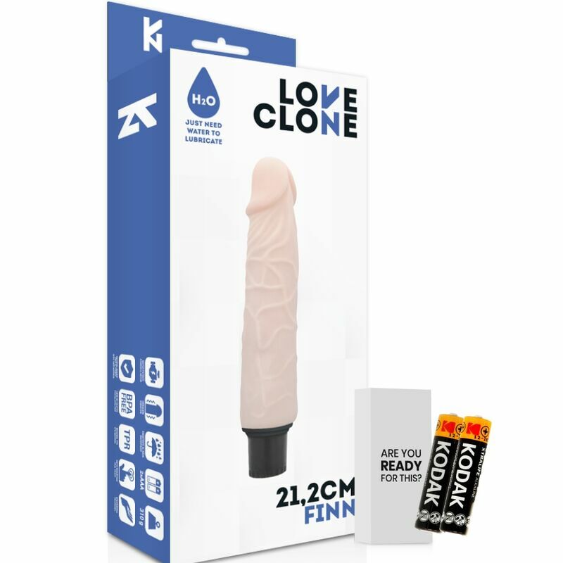 LOVECLONE FINN SELF LUBRICATION VIBRADOR 21.2CM