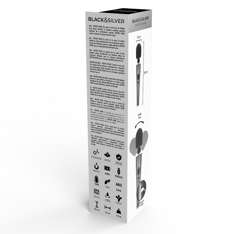 BLACKSILVER - DEXTER MASSAGE WAND - Imagen 5
