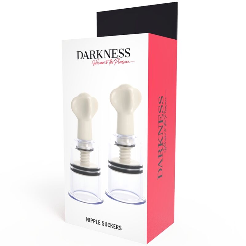 DARKNESS - SUCCIONADOR PEZONES TRANSPARENTE 5CM DIAMETRO - Imagen 3