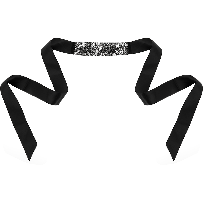 COQUETTE CHIC DESIRE - ANTIFAZ ENCAJE NEGRO CINTA - Imagen 4