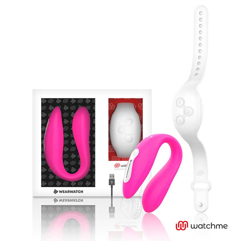 WEARWATCH - VIBRADOR DUAL TECHNOLOGY WATCHME FUCSIA / NÍVEO - Image 2