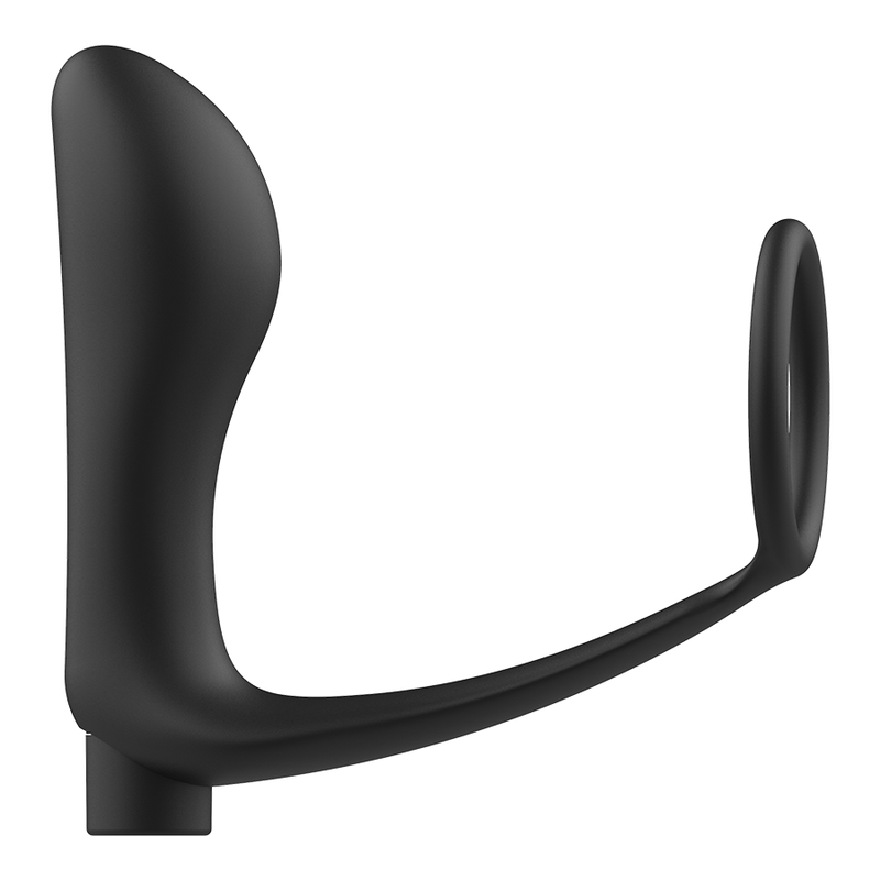 ADDICTED TOYS ANILLA PENE CON PLUG ANAL CONTROL REMOTO NEGRO RECARGABLE - Imagen 3